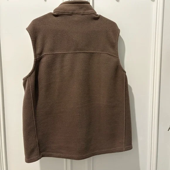 Patagonia Brown Fleece Vest - Picture 2 of 2